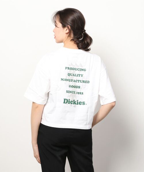 ALWAYS GOOD TIME(オルウェイズグッドタイム)の「【DICKIES/ディッキーズ】グラフィックデザインプリント クロップドTシャツ(Tシャツ/カットソー・レディース・オレンジ/ホワイト系その他/イエロー/ブラック/ホワイト/ブルー・M/L)」の10枚目の写真