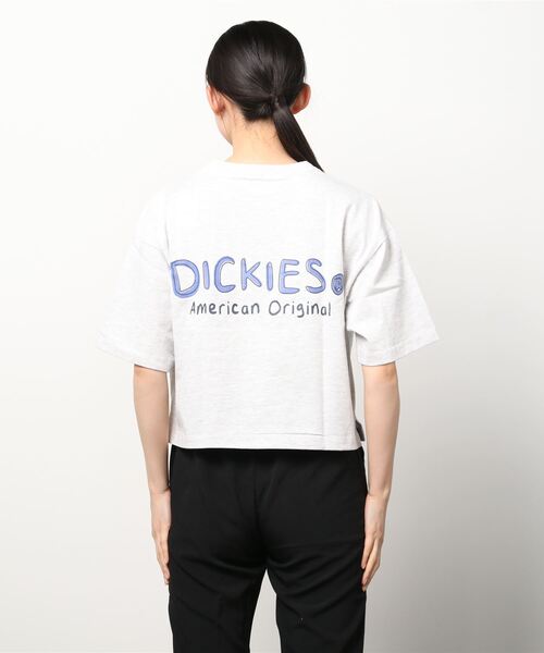 ALWAYS GOOD TIME(オルウェイズグッドタイム)の「【DICKIES/ディッキーズ】グラフィックデザインプリント クロップドTシャツ(Tシャツ/カットソー・レディース・オレンジ/ホワイト系その他/イエロー/ブラック/ホワイト/ブルー・M/L)」の12枚目の写真