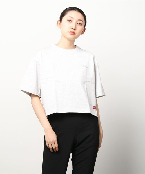 ALWAYS GOOD TIME(オルウェイズグッドタイム)の「【DICKIES/ディッキーズ】グラフィックデザインプリント クロップドTシャツ(Tシャツ/カットソー・レディース・オレンジ/ホワイト系その他/イエロー/ブラック/ホワイト/ブルー・M/L)」の15枚目の写真