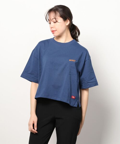 ALWAYS GOOD TIME(オルウェイズグッドタイム)の「【DICKIES/ディッキーズ】グラフィックデザインプリント クロップドTシャツ(Tシャツ/カットソー・レディース・オレンジ/ホワイト系その他/イエロー/ブラック/ホワイト/ブルー・M/L)」の17枚目の写真