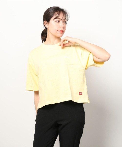 ALWAYS GOOD TIME(オルウェイズグッドタイム)の「【DICKIES/ディッキーズ】グラフィックデザインプリント クロップドTシャツ(Tシャツ/カットソー・レディース・オレンジ/ホワイト系その他/イエロー/ブラック/ホワイト/ブルー・M/L)」の18枚目の写真