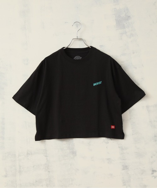 ALWAYS GOOD TIME(オルウェイズグッドタイム)の「【DICKIES/ディッキーズ】グラフィックデザインプリント クロップドTシャツ(Tシャツ/カットソー・レディース・オレンジ/ホワイト系その他/イエロー/ブラック/ホワイト/ブルー・M/L)」の22枚目の写真