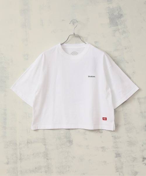 ALWAYS GOOD TIME(オルウェイズグッドタイム)の「【DICKIES/ディッキーズ】グラフィックデザインプリント クロップドTシャツ(Tシャツ/カットソー・レディース・オレンジ/ホワイト系その他/イエロー/ブラック/ホワイト/ブルー・M/L)」の20枚目の写真