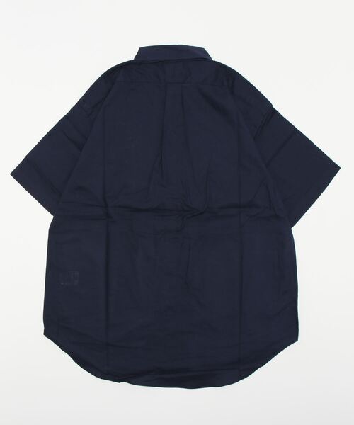 KRIFF MAYER（クリフメイヤー）の「ライトオックス刺繍半袖シャツ（シャツ/ブラウス・メンズ・イエロー/オフホワイト/サックスブルー/ライトピンク/ネイビー・X-LARGE/MEDIUM/LARGE）」の6枚目の写真