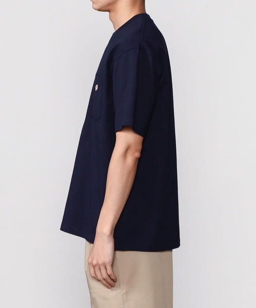 DANTON(ダントン)の「DANTON | コットンジャージー ポケットTシャツ SOLID MEN(Tシャツ/カットソー・メンズ・ダークグレー/ホワイト/ネイビー/グリーン/ベージュ系その他/グレー系その他/アイボリー/ブラック/サックスブルー/ベージュ・44/46/38/40/42)」の22枚目の写真