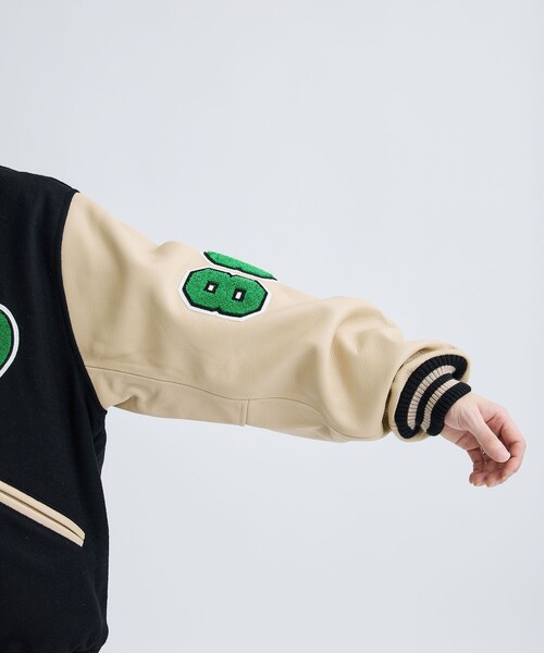 SKOOKUM × JieDaジエダ STADIUM JACKET サイズ1 Jieda（ジエダ）の「SKOOKUM × JieDa STADIUM JACKET