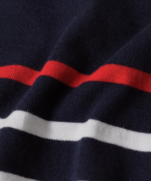 GLAZOS（グラソス）の「パネルボーダー半袖Ｔシャツ（Tシャツ/カットソー・キッズ・ブラック/レッド/ネイビー/ワインレッド/ブルー・130cm/140cm/150cm/160cm/170cm）」の20枚目の写真