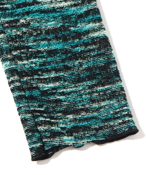 atmos pink(アトモスピンク)の「atmos pink メランジタイトカーディガン(カーディガン/ボレロ・レディース・イエロー/グリーン/ブラック・FREE)」の15枚目の写真