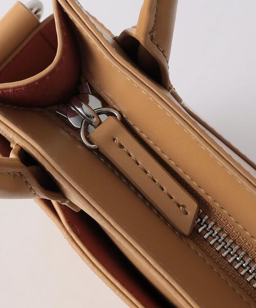 ajew(エジュー)の「<AJEW>SAC-4 レザー スクエア トートバッグ -2WAY-:(ショルダーバッグ・レディース・ベージュ/ピンク/ライム/イエロー/ケリー・FREE)」の17枚目の写真