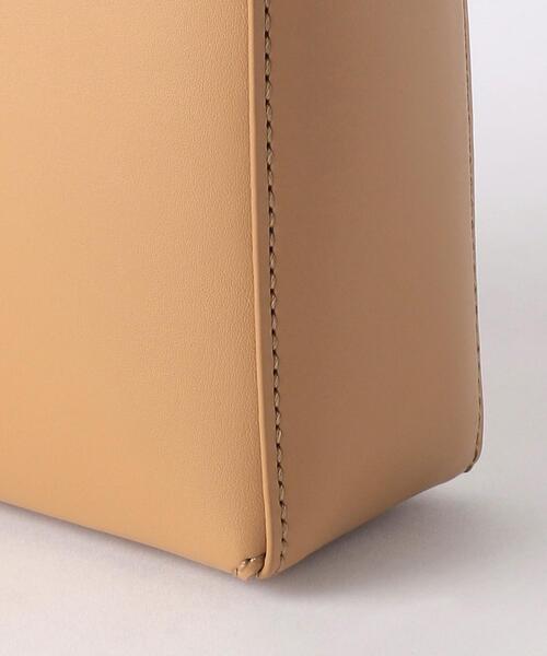 ajew(エジュー)の「<AJEW>SAC-4 レザー スクエア トートバッグ -2WAY-:(ショルダーバッグ・レディース・ベージュ/ピンク/ライム/イエロー/ケリー・FREE)」の14枚目の写真