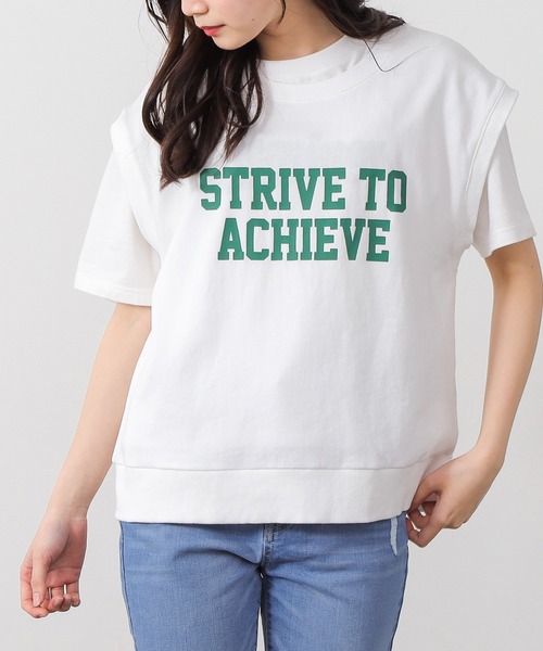 Honeys(ハニーズ)の「ロゴベスト(ベスト・レディース・ホワイト/グリーン/オートミール/ブルー/スミクロ・M/L/S)」の16枚目の写真