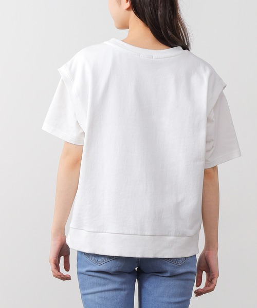 Honeys(ハニーズ)の「ロゴベスト(ベスト・レディース・ホワイト/グリーン/オートミール/ブルー/スミクロ・M/L/S)」の20枚目の写真