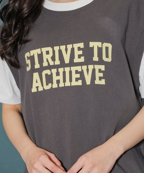 Honeys(ハニーズ)の「ロゴベスト(ベスト・レディース・ホワイト/グリーン/オートミール/ブルー/スミクロ・M/L/S)」の21枚目の写真