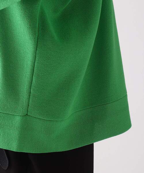 tk.TAKEO KIKUCHI（ティーケータケオキクチ）の「◆ハーフミラノカラーショートカーディガン（ユニセックスアイテム）（カーディガン/ボレロ・メンズ・ブラック/オレンジ/ブルー/グリーン・88/66）」の10枚目の写真