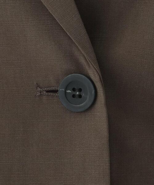 OPAQUE.CLIP(オペークドットクリップ)の「◆【DELEGANT/デレガント】ドレープツイル ダブルブレストジャケット(テーラードジャケット・レディース・ブラック/ライトグリーン/ブラウン系その他・40/38/42/36)」の15枚目の写真