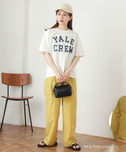 SENSE OF PLACE by URBAN RESEARCH（センスオブプレイスバイアーバンリサーチ）の「カレッジロゴTシャツ(5分袖)（Tシャツ/カットソー・レディース・ホワイト系その他/ブルー系その他/グリーン系その他・ONE）」の19枚目の写真