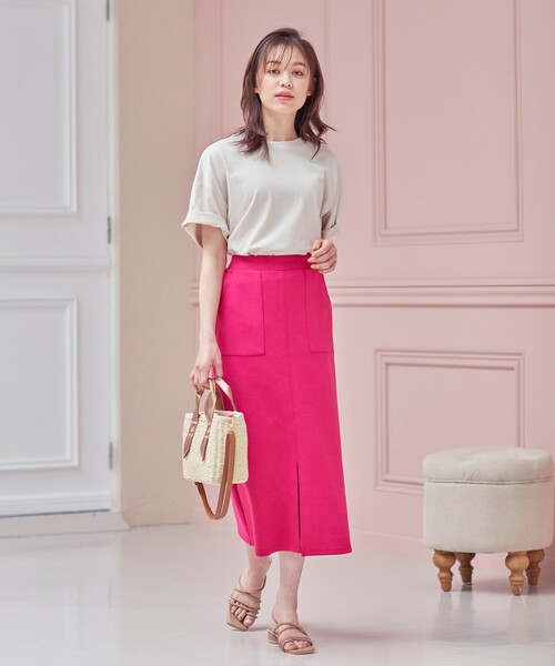 DRESKIP（ドレスキップ）の「◆雑材スクエアトート（ショルダーバッグ・レディース・アイボリー/グレー/ブラウン系・00）」の18枚目の写真