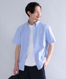 SHIPS | SHIPS: 播州織 ストライプ ショートスリーブシャツ(シャツ/ブラウス)