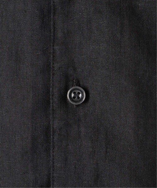 EDIFICE（エディフィス）の「スタンディング リネンシャツ（シャツ/ブラウス・メンズ・ホワイト/ブラック/ベージュ/レッド・SMALL/MEDIUM/LARGE）」の18枚目の写真