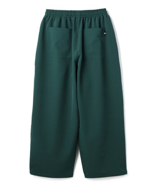 WHITELAND(ホワイトランド)の「WHITELAND/ホワイトランド/JERSEY WIDE PANTS/ワイドパンツ(その他パンツ・レディース・ブラック/グリーン・FREE)」の3枚目の写真