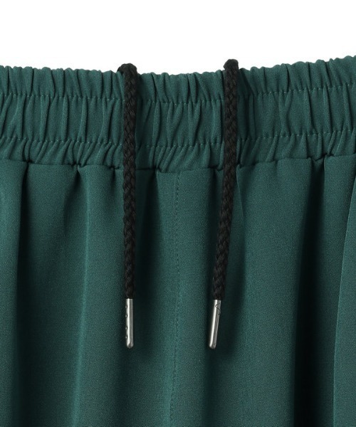 WHITELAND(ホワイトランド)の「WHITELAND/ホワイトランド/JERSEY WIDE PANTS/ワイドパンツ(その他パンツ・レディース・ブラック/グリーン・FREE)」の7枚目の写真