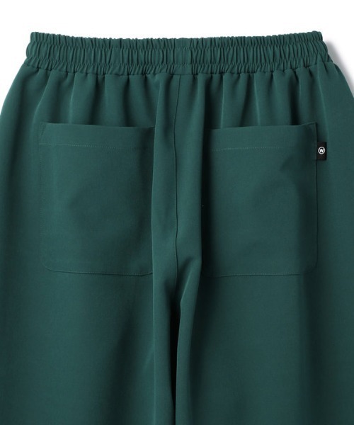 WHITELAND(ホワイトランド)の「WHITELAND/ホワイトランド/JERSEY WIDE PANTS/ワイドパンツ(その他パンツ・レディース・ブラック/グリーン・FREE)」の9枚目の写真