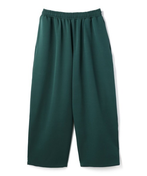WHITELAND(ホワイトランド)の「WHITELAND/ホワイトランド/JERSEY WIDE PANTS/ワイドパンツ(その他パンツ・レディース・ブラック/グリーン・FREE)」の15枚目の写真