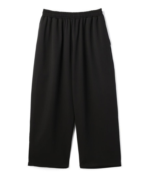 WHITELAND(ホワイトランド)の「WHITELAND/ホワイトランド/JERSEY WIDE PANTS/ワイドパンツ(その他パンツ・レディース・ブラック/グリーン・FREE)」の14枚目の写真