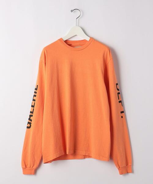 GALLERY DEPT（ギャラリーデプト）の「＜GALLERY DEPT＞ FRENCH COLLECTOR LONG SLEEVE/カットソー（Tシャツ/カットソー・メンズ・ホワイト/オレンジ/グレー・L/M）」の3枚目の写真