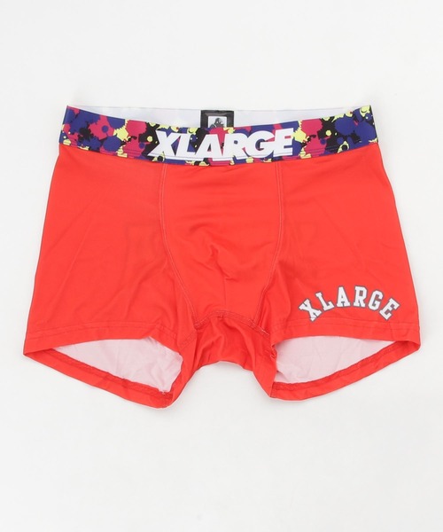 XLARGE（エクストララージ）の「XLARGE/エクストララージ XLLA ニットボクサーパンツ（ボクサーパンツ・メンズ・ブラック/レッド・MEDIUM/LARGE）」の4枚目の写真