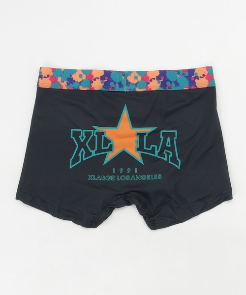 XLARGE（エクストララージ）の「XLARGE/エクストララージ XLLA ニットボクサーパンツ（ボクサーパンツ・メンズ・ブラック/レッド・MEDIUM/LARGE）」の3枚目の写真