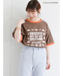 ehka sopo | 【ジュラシック・ワールド】プリントリンガーTシャツ(Tシャツ/カットソー)