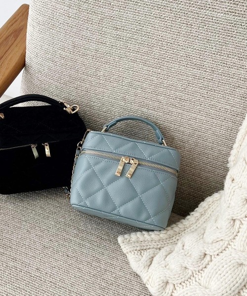 Heather(ヘザー)の「バニティBAG 352172(ショルダーバッグ・レディース・ブラック/アイボリー/ブルー/ブラック系その他/ベージュ/ピンク/ブルー系その他/チェック/ブラウン・ONE SIZE)」の6枚目の写真