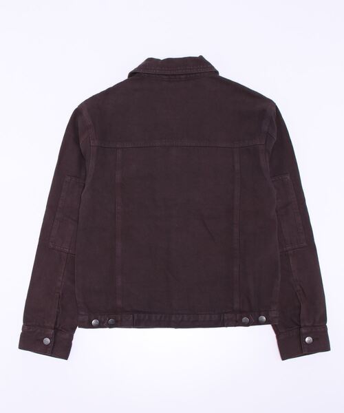 Afends（アフェンズ）の「DENIM JACKET/AFENDS(アフェンズ)ジャケット（その他アウター・メンズ・ブラウン・SMALL）」の3枚目の写真