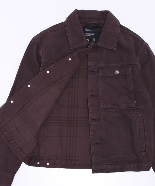 Afends（アフェンズ）の「DENIM JACKET/AFENDS(アフェンズ)ジャケット（その他アウター・メンズ・ブラウン・SMALL）」の2枚目の写真