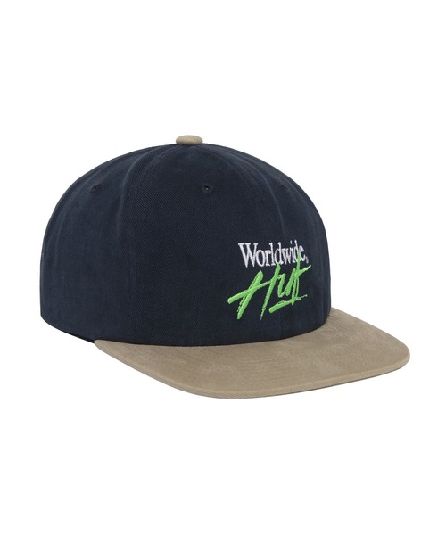HUF(ハフ)の「OS SYSTEM 6 PANEL HAT / HUF キャップ 帽子(キャップ・メンズ・ホワイト/ネイビー・O/S)」の2枚目の写真