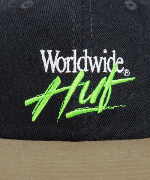 HUF(ハフ)の「OS SYSTEM 6 PANEL HAT / HUF キャップ 帽子(キャップ・メンズ・ホワイト/ネイビー・O/S)」の5枚目の写真