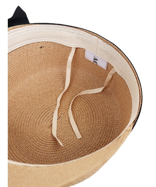 ACYM(アシーム)の「Ribbon tape キャスケット(キャスケット・レディース・ベージュ/アイボリー・FREE)」の9枚目の写真