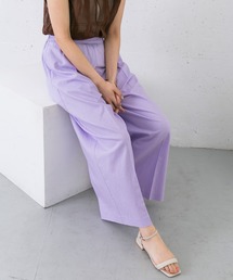 KBF | ワイドシルエットリネンパンツ(その他パンツ)