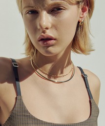 GOLDY | アンカー チェーン チョーカー & シャープ ライン ネックカフ(ネックレス)