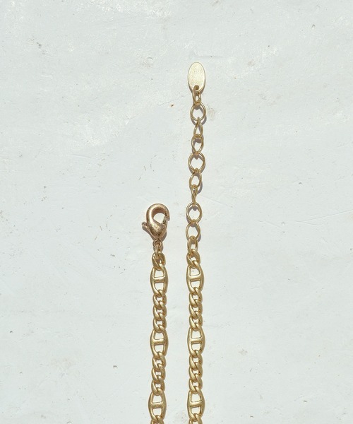 GOLDY（ゴールディ）の「アンカー チェーン チョーカー & シャープ ライン ネックカフ（ネックレス・レディース・シルバー/ゴールド/シルバー系その他/ゴールド系その他・FREE）」の7枚目の写真