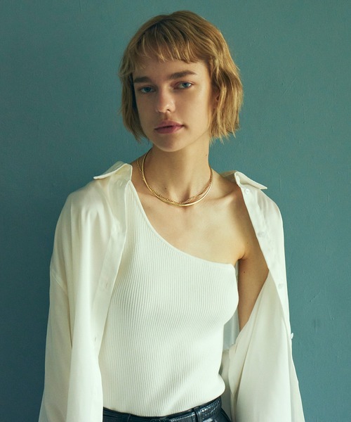 GOLDY（ゴールディ）の「アンカー チェーン チョーカー & シャープ ライン ネックカフ（ネックレス・レディース・シルバー/ゴールド/シルバー系その他/ゴールド系その他・FREE）」の13枚目の写真