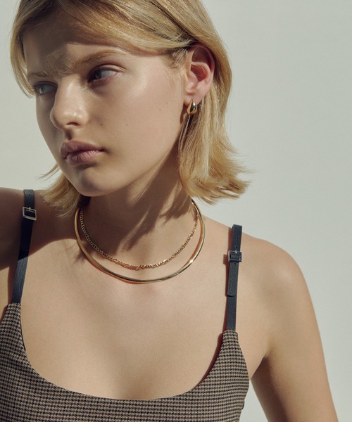 GOLDY（ゴールディ）の「アンカー チェーン チョーカー & シャープ ライン ネックカフ（ネックレス・レディース・シルバー/ゴールド/シルバー系その他/ゴールド系その他・FREE）」の21枚目の写真