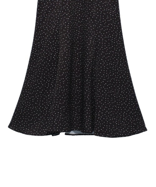 【りんご】anuans ノースリーブドットワンピース ドットプリントノースリーブワンピース ｜ハウス オブ ロータス