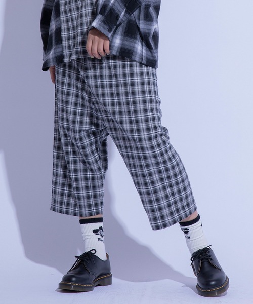 Candy Stripper（キャンディストリッパー）の「CND CHECK パンツ（その他パンツ・レディース・レッド/ブラック・2）」の18枚目の写真