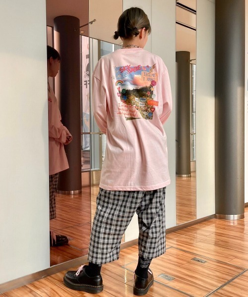 Candy Stripper（キャンディストリッパー）の「CND CHECK パンツ（その他パンツ・レディース・レッド/ブラック・2）」の5枚目の写真