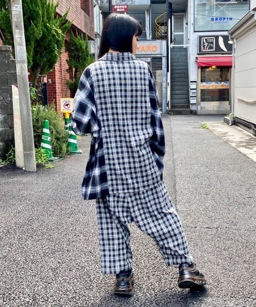 Candy Stripper（キャンディストリッパー）の「CND CHECK パンツ（その他パンツ・レディース・レッド/ブラック・2）」の9枚目の写真