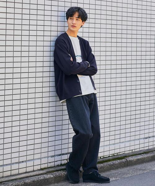 【美品】plage ミラノリブVネックカーディガン ユニクロ公式 | ミラノリブVネックカーディガン（長袖）