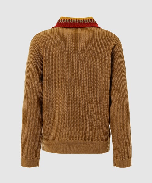 SASQUATCHfabrix.（サスクワァッチファブリックス）の「LOW GAUGE RASTA RIB KNIT（ニット/セーター・メンズ・ベージュ・L）」の2枚目の写真