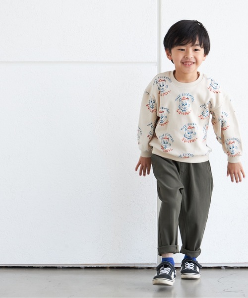 MAKE YOUR DAY(メイクユアデイ)の「スーパーストレッチテーパードパンツ■80~140cm(その他パンツ・キッズ・チャコールグレー/ブラック/ベージュ/カーキ・90/100/110/120/80/130/140)」の9枚目の写真